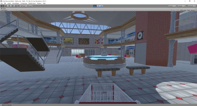 Picture of a virtual shopping mall